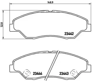 P 30 015 BREMBO