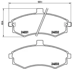 P 30 020 BREMBO
