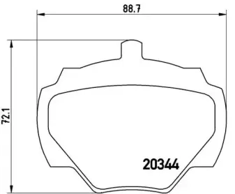 P 44 001 BREMBO