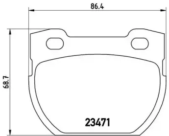 P 44 006 BREMBO