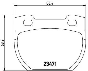 P 44 007 BREMBO