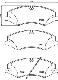 P 44 022 BREMBO