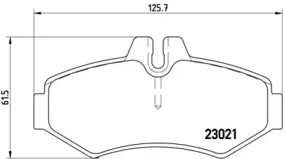 P 50 020 BREMBO
