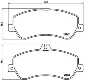 P 50 086 BREMBO