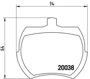 P 52 002 BREMBO