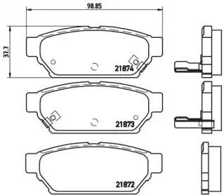 P 54 016 BREMBO