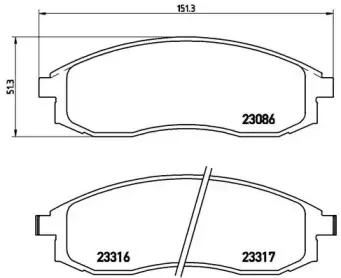 P 54 037 BREMBO