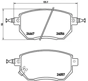 P 56 051 BREMBO