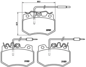 P 61 031 BREMBO