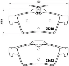 P 61 110 BREMBO