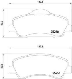 P 61 113 BREMBO