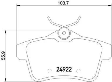 P 61 114 BREMBO