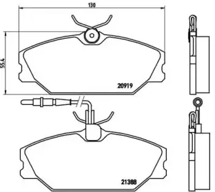 P 68 014 BREMBO