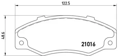 P 68 016 BREMBO