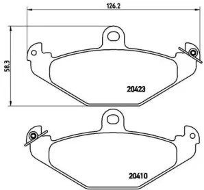 P 68 017 BREMBO