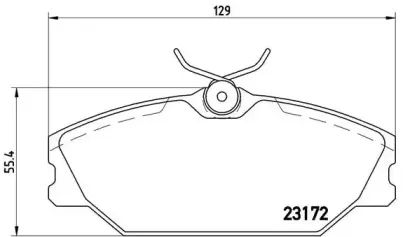 P 68 027 BREMBO