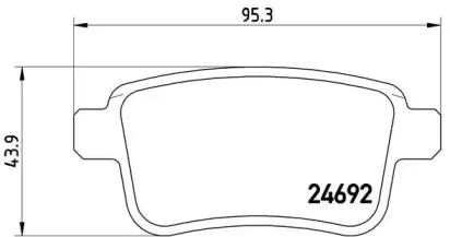 P 68 043 BREMBO