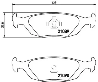 P 71 003 BREMBO