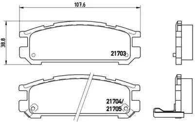 P 78 005 BREMBO