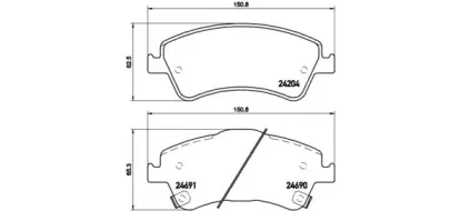 P83081 BREMBO