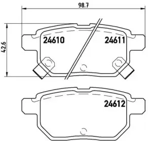 P 83 083 BREMBO