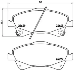P 83 109 BREMBO