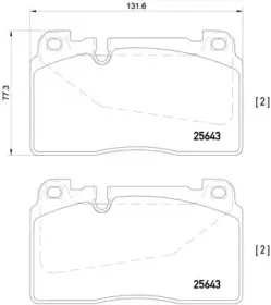 P 85 123 BREMBO