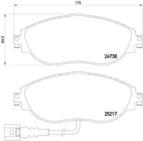 P 85 131 BREMBO