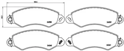 P B1 002 BREMBO