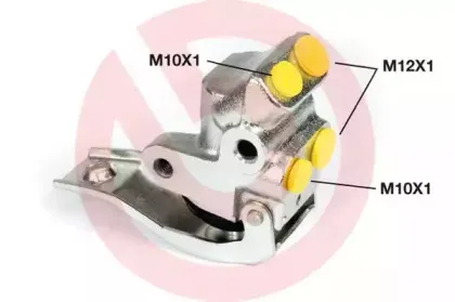 R 61 009 BREMBO Регулятор тормозных сил