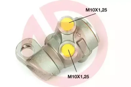 R A6 001 BREMBO Регулятор тормозных сил