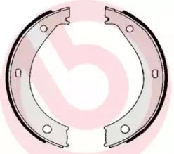 S 06 503 BREMBO Комплект тормозных колодок, стояночная тормозная система