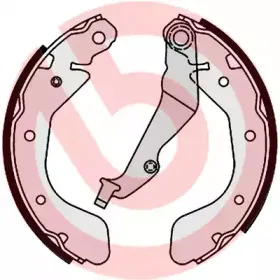 S 10 514 BREMBO Комплект тормозных колодок