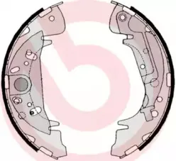 S 11 504 BREMBO Комплект тормозных колодок