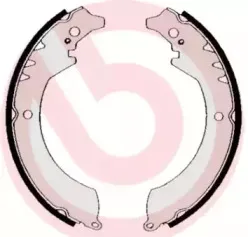 S 16 501 BREMBO Комплект тормозных колодок