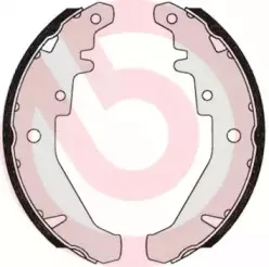 S 23 548 BREMBO Комплект тормозных колодок