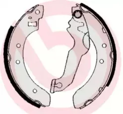 S 24 507 BREMBO Комплект тормозных колодок