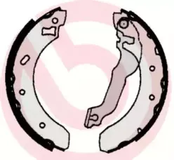 S 24 521 BREMBO Комплект тормозных колодок