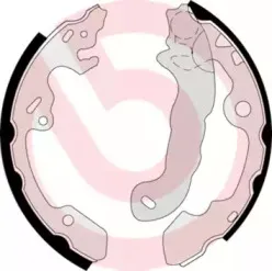 S 24 531 BREMBO Комплект тормозных колодок