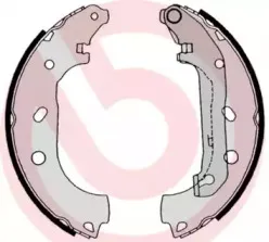 S 24 539 BREMBO Комплект тормозных колодок