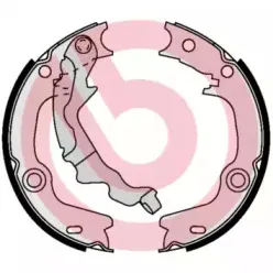 S 30 532 BREMBO Комплект тормозных колодок, стояночная тормозная система