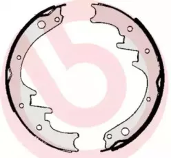 S 37 501 BREMBO Комплект тормозных колодок