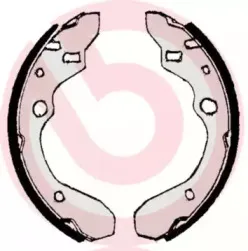 S 49 506 BREMBO Комплект тормозных колодок