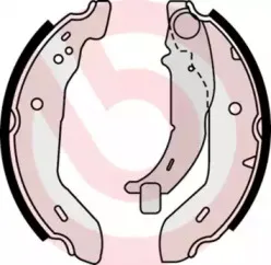 S 50 503 BREMBO Комплект тормозных колодок