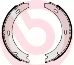 S 50 506 BREMBO Комплект тормозных колодок, стояночная тормозная система