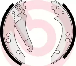 S 50 514 BREMBO Комплект тормозных колодок