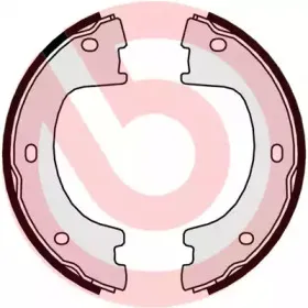 S 50 521 BREMBO Комплект тормозных колодок, стояночная тормозная система
