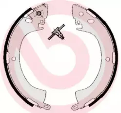 S 54 506 BREMBO Комплект тормозных колодок