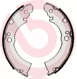 S 56 504 BREMBO Комплект тормозных колодок