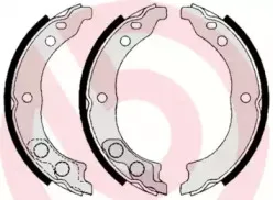 S 61 541 BREMBO Комплект тормозных колодок, стояночная тормозная система